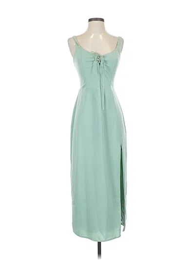 Pre-owned Abercrombie & Fitch Casual Dress In Green
