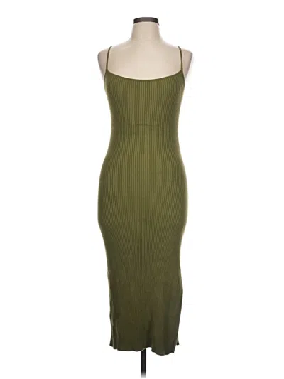 Pre-owned Abercrombie & Fitch Casual Dress In Green