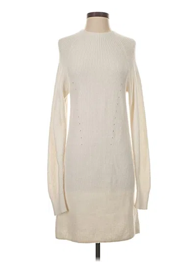 Pre-owned Abercrombie & Fitch Casual Dress In Ivory