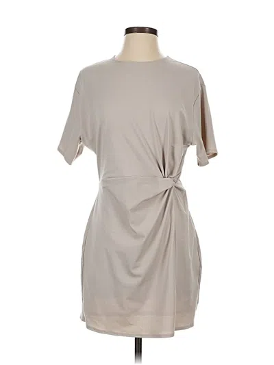 Abercrombie & Fitch Casual Dress In Neutral
