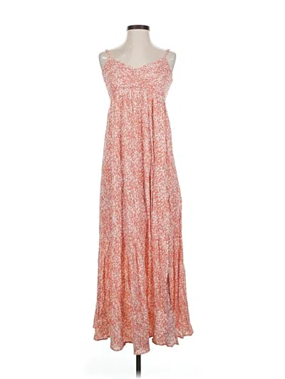 Pre-owned Abercrombie & Fitch Casual Dress In Orange