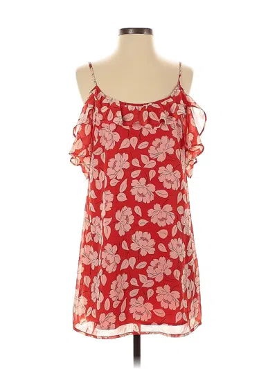 Pre-owned Abercrombie & Fitch Casual Dress In Red