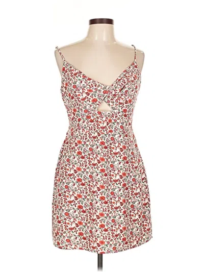 Pre-owned Abercrombie & Fitch Casual Dress In Red