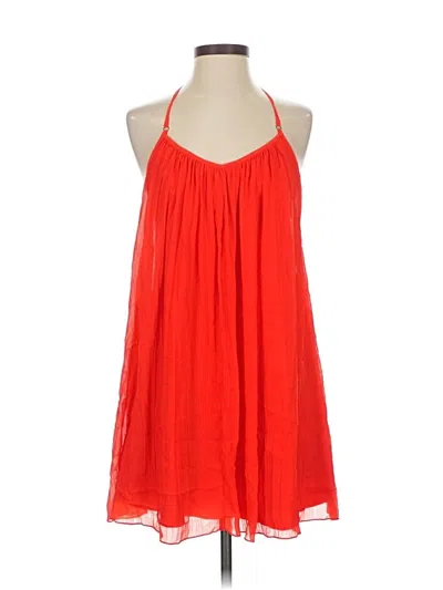 Pre-owned Abercrombie & Fitch Casual Dress In Red