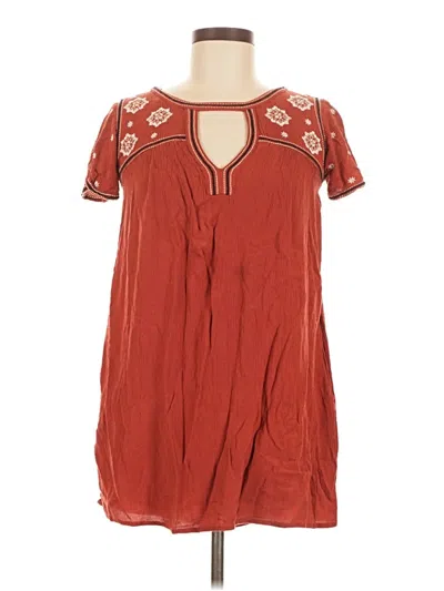 Pre-owned Abercrombie & Fitch Casual Dress In Red
