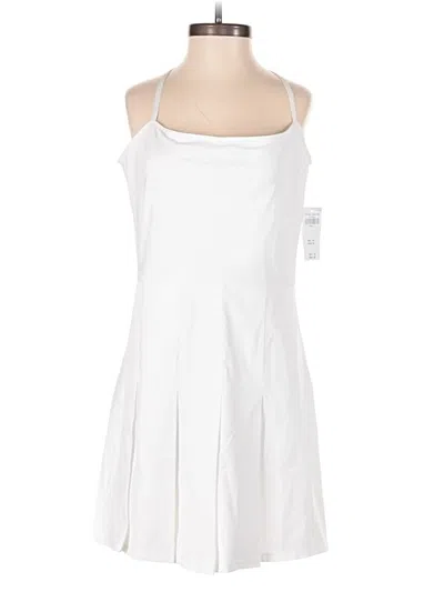 Abercrombie & Fitch Casual Dress In White