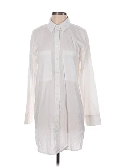 Pre-owned Abercrombie & Fitch Casual Dress In White