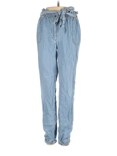 Pre-owned Abercrombie & Fitch Casual Pants In Blue