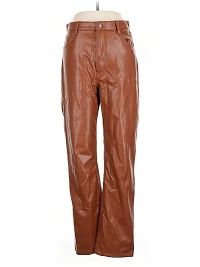 Pre-owned Abercrombie & Fitch Casual Pants In Brown