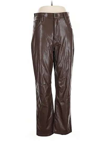 Pre-owned Abercrombie & Fitch Casual Pants In Brown