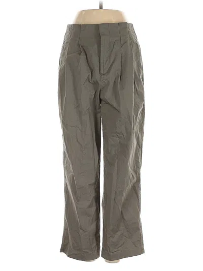 Pre-owned Abercrombie & Fitch Casual Pants In Gray
