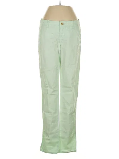 Pre-owned Abercrombie & Fitch Casual Pants In Green