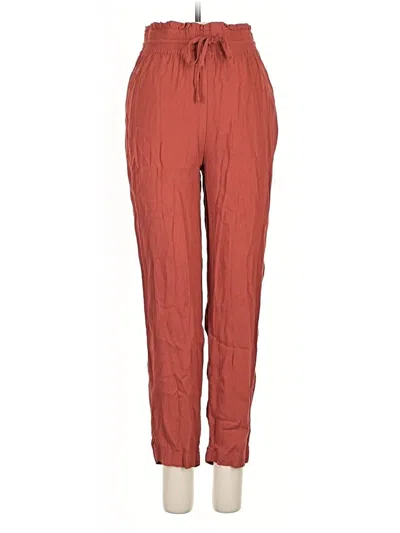 Pre-owned Abercrombie & Fitch Casual Pants In Red