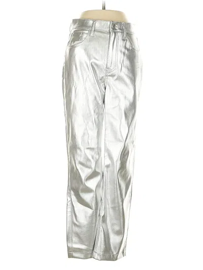 Pre-owned Abercrombie & Fitch Casual Pants In Silver