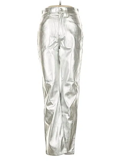 Pre-owned Abercrombie & Fitch Casual Pants In Silver