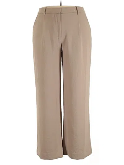Pre-owned Abercrombie & Fitch Casual Pants In Tan
