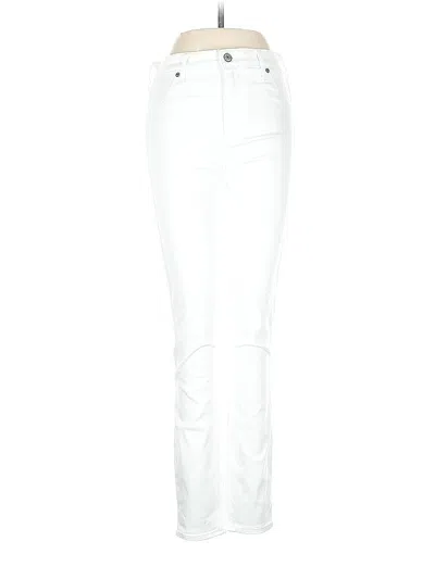 Pre-owned Abercrombie & Fitch Casual Pants In White