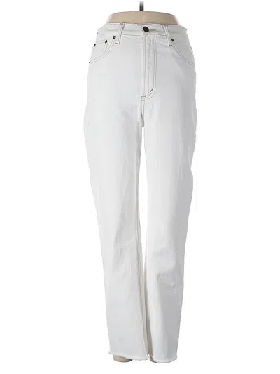 Pre-owned Abercrombie & Fitch Casual Pants In White