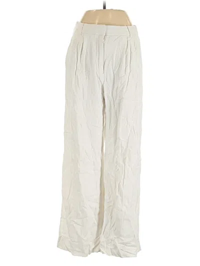 Pre-owned Abercrombie & Fitch Casual Pants In White