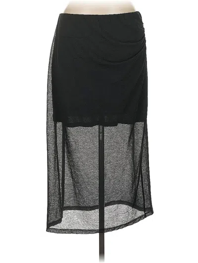 Pre-owned Abercrombie & Fitch Casual Skirt In Black