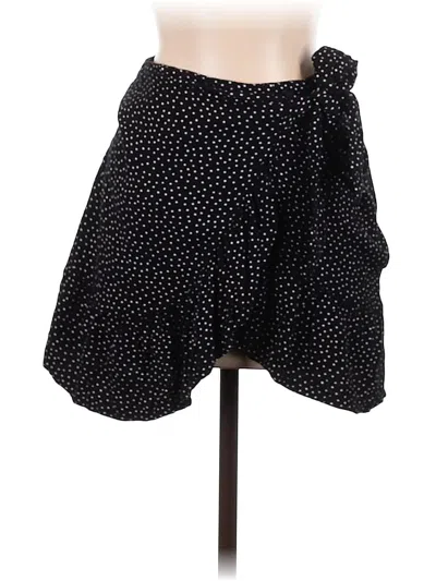 Pre-owned Abercrombie & Fitch Casual Skirt In Black