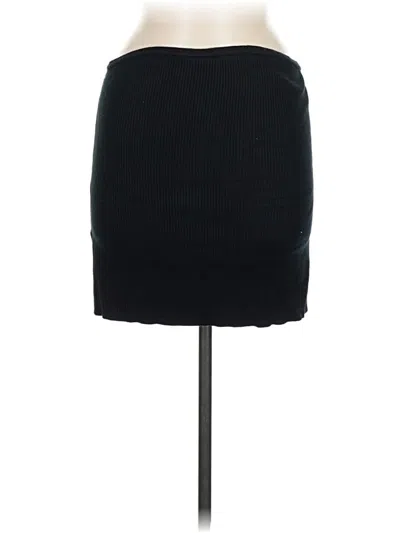 Pre-owned Abercrombie & Fitch Casual Skirt In Black