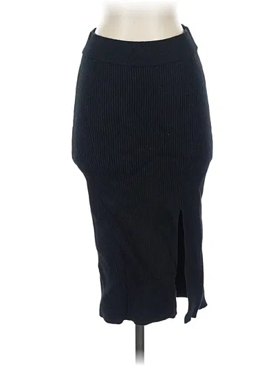 Pre-owned Abercrombie & Fitch Casual Skirt In Black