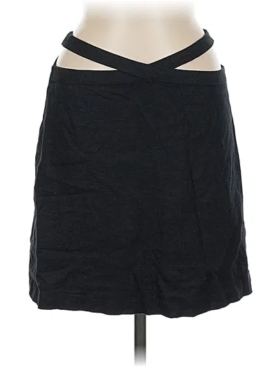 Pre-owned Abercrombie & Fitch Casual Skirt In Black