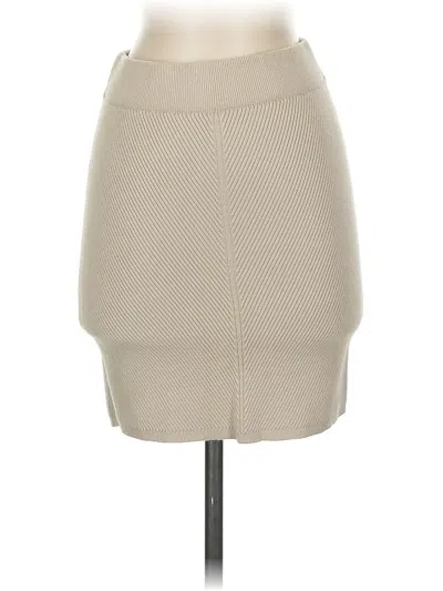 Pre-owned Abercrombie & Fitch Casual Skirt In Brown