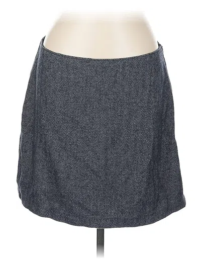Pre-owned Abercrombie & Fitch Casual Skirt In Gray