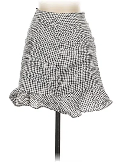 Pre-owned Abercrombie & Fitch Casual Skirt In Gray