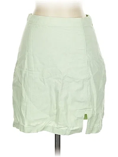 Pre-owned Abercrombie & Fitch Casual Skirt In Green