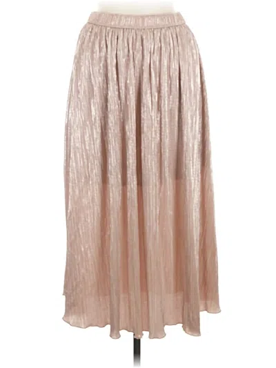 Pre-owned Abercrombie & Fitch Casual Skirt In Tan