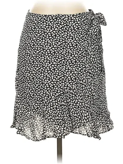 Pre-owned Abercrombie & Fitch Casual Skirt In White