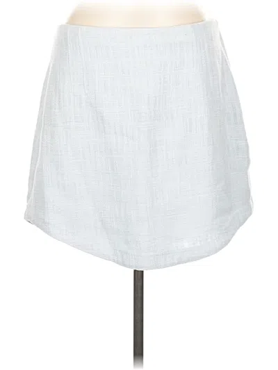 Abercrombie & Fitch Casual Skirt In White