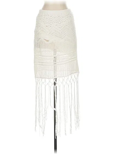 Abercrombie & Fitch Casual Skirt In White
