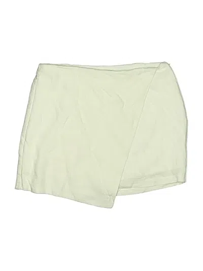 Pre-owned Abercrombie & Fitch Casual Skirt In White