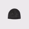Abercrombie & Fitch Chevrolet Skull Beanie In Gray