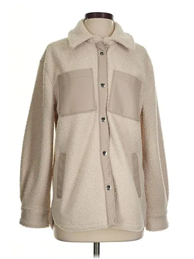Pre-owned Abercrombie & Fitch Coat In Tan