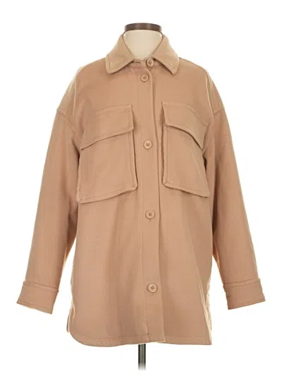 Pre-owned Abercrombie & Fitch Coat In Tan
