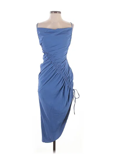 Pre-owned Abercrombie & Fitch Cocktail Dress In Blue