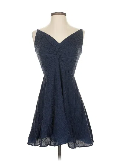 Pre-owned Abercrombie & Fitch Cocktail Dress In Blue