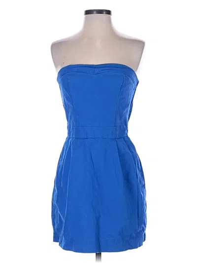 Pre-owned Abercrombie & Fitch Cocktail Dress In Blue