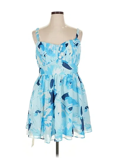 Abercrombie & Fitch Cocktail Dress In Blue