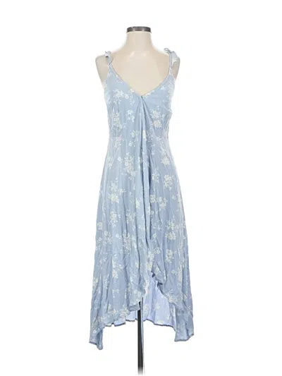 Pre-owned Abercrombie & Fitch Cocktail Dress In Blue