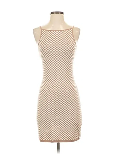Pre-owned Abercrombie & Fitch Cocktail Dress In Brown