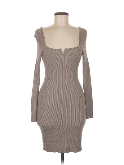 Pre-owned Abercrombie & Fitch Cocktail Dress In Gray