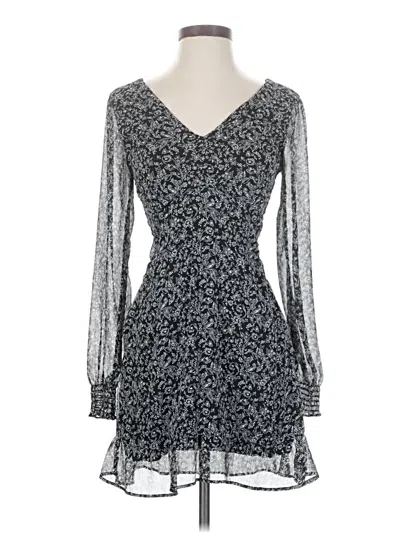 Pre-owned Abercrombie & Fitch Cocktail Dress In Gray