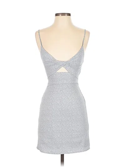 Pre-owned Abercrombie & Fitch Cocktail Dress In Gray