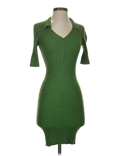 Pre-owned Abercrombie & Fitch Cocktail Dress In Green